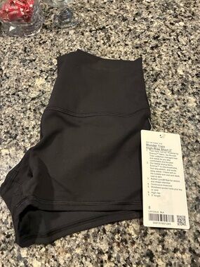 lululemon athletica Wunder Train High-Rise Short 2" - Black